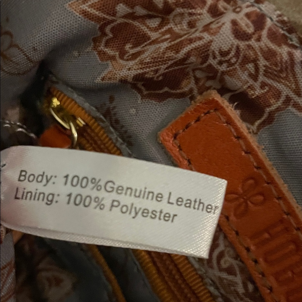 HOBO Tan Leather Backpack - Picture 6 of 6